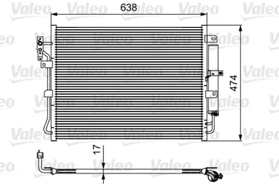 VALEO 814424 Kondenser Land Rover Dıscovery LR018403