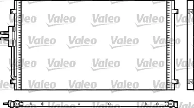 VALEO 817477 Kondenser Chrysler Voyager 01 