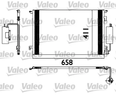 VALEO 817648 Klıma Radyatoru Vectra C Sıgnum Y20dth Y22dtr 1850077