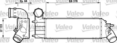 VALEO 817650 Turbo Radyatoru 807-C8 2.0hdı-2.2hdı 1489396080 384G0