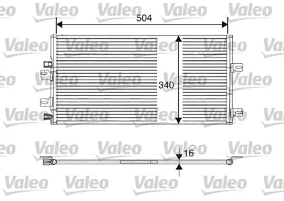 VALEO 817687 Klıma Radyatoru  Kangoo 1.5 Dcı 01>05 8200137650