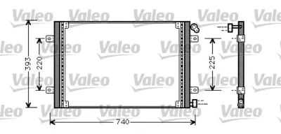 VALEO 818029 Kondenser Renault Espace Iıı 2,0 6025313325