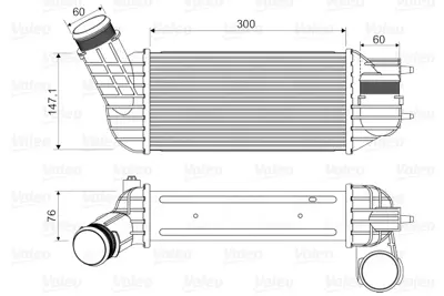 VALEO 818345 Turbo Radyatoru 3008-5008-C4 Iı-Pıcasso-Ds4-Ds5 2.0hdı 09>17 384P3