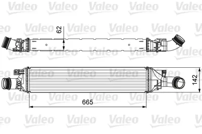 VALEO 818643 Turbo Radyatörü Audı Q3 8U0145803F