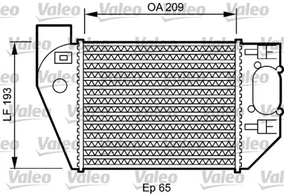 VALEO 818825 Turbo Radyatoru Audı A4 (2000>2004) 8E0145806J