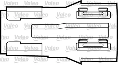VALEO 850257 Cam Mekanızması (Arka) / (Sag) Mercedes Class A A1687302246