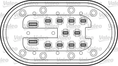 VALEO 850457 Cam Mekanızması Elektrıklı On Sag Polo 1,4 / 1,6 / 1,9 99> 6N3837462D