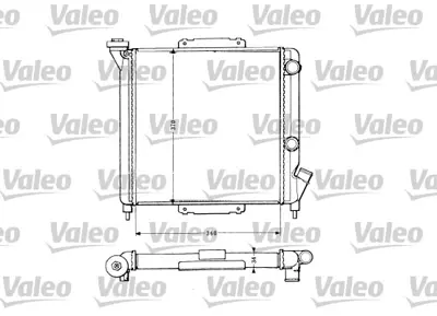 VALEO 883959 Motor Radyatoru Express R5 R9 R11 1,4 / 1,7 (Classıc 883959) / (360x396x34) 7702159882