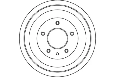 TRW DB4015 Arka Fren Kampanası 5 E12 -5 E28 -5 E34 34211158559