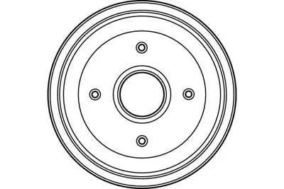 TRW DB4128 Arka Fren Kampanası P309 P306 Xsara Zx Xsara 1,4ı / 1,6ı / 1,8ı / 1,9 Abssız 424732 9478267980