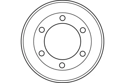 TRW DB4167 Arka Fren Kampanası Transıt 92VB1126RD