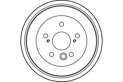 TRW DB4234 Fren Kampanası Arka Rav 4 I 2,0 16v / Cabrıo 2,0 16v 94 00 Rav 4 Iı 1,8 Vvtı / 2,0 D 4d 4wd / 2,0 Vv 4243128100 4243142050