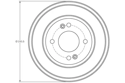 TRW DB4401 Fren Kampanası Getz 1,1 / 1,3 / 1,4 / 1,5 / 1,6 02 09 Abs Lı 584111C300