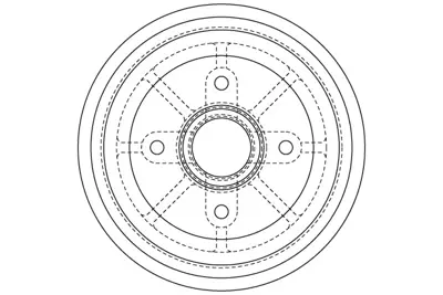 TRW DB4414MR Arka Kampana C3 I 1.4 İ-1.4 Hdı 02 414752