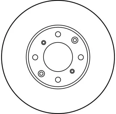 TRW DF1807 Fren Diski Ön 200 91>95 400 91>95 Düz 238 GBD90829 GBD90851