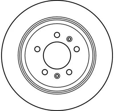 TRW DF2582 Fren Diski Arka 605 89>99 Düz 290mm 4246N1