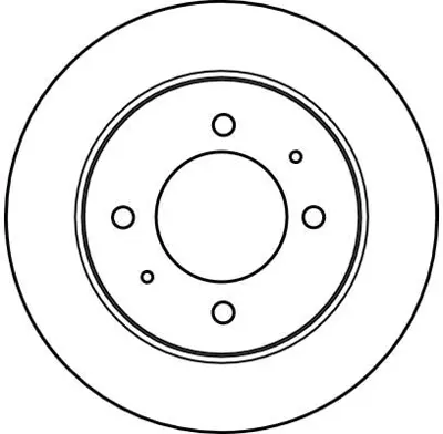 TRW DF4122 Arka Fren Aynası Elantra 00-06 Lantra 90-95 258x10x8 5841129310