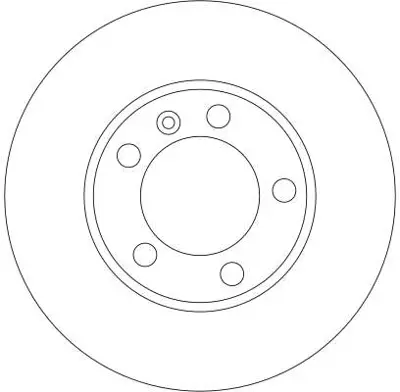 TRW DF4249S Fren Diski Ön Master Iı 98> / Movano A 98> / Interstar 02> Havalı 305.5mm 7700314064 9111038