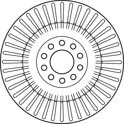 TRW DF4268S Fren Diski Ön Phaeton 02> / A6 04>11 A8 03>10 Havalı 360mm 3D0615301F 4E0615301P
