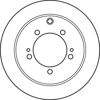 TRW DF4913 Fren Dıskı Arka Mıtsubıshı Pajero Pının 1999 2007 MR493489