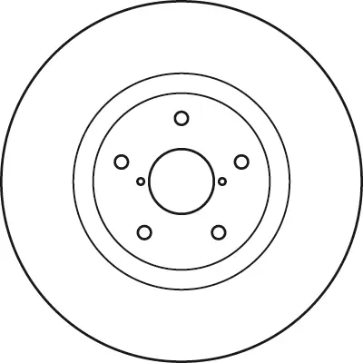 TRW DF4949S Fren Diski Ön Impreza 01>12  Havalı 326mm 26300FE070