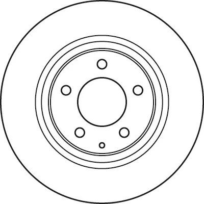 TRW DF4967 Fren Diski Mazda Rx 8 2.6 Wankel 10 03> F15226251A