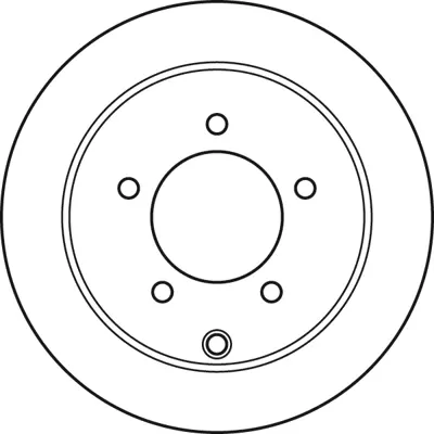 TRW DF4973 Fren Disk Mıtsubıshı Lancer Arka 2013 4615a119 MN116332