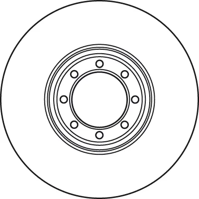 TRW DF4985S Arka Fren Aynası Havalı Daıly Iı 02 Daıly Iıı 06 Tasıma Kapasıtesı: 3450-3950 Kg 7186485