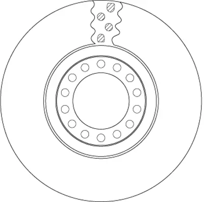 TRW DF5035S Fren Diski Ön Atego A9754210512