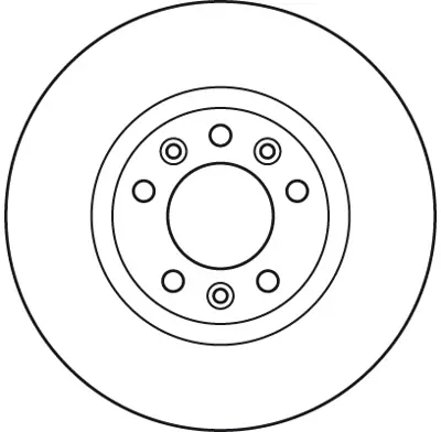 TRW DF6121 Fren Dıskı Ön 4249L3 E169513