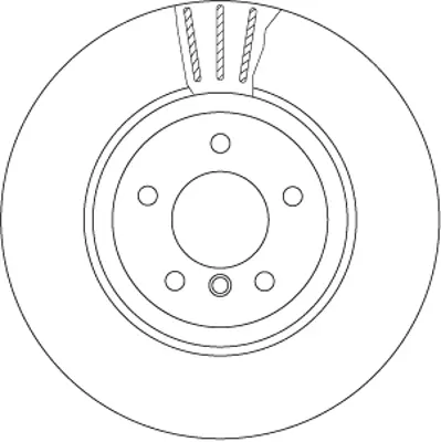 TRW DF6624S Arka Fren Diski Bmw 5 E60 -5 Touring E61 -6 E63 -6 Convertible E64 6763827