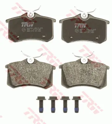 TRW GDB1973 Arka Balata P207 1.6 16v Vtı-1.6 16v T 06 P208 1.2-1.4-1.6 12 C3 Iı 1.1-1.2 Vtı 09 87x52.9x15.8 1607083280 1623180780