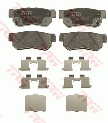 TRW GDB3432 Arka Balata Getz Tb 1.1-1.4i 05 1.5 Crdi 03-6.09 1.6 02 05 583021CA10