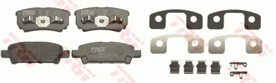 TRW GDB4143 Arka Balata Sebrıng Js 2.0 Vvt-2.4 Vvt-2.7 Vvt-2.0 Crd 07-10 Avenger 2.0-2.4-2.7-2.0 Crd 07 5191271AC
