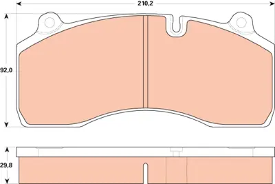 TRW GDB5100 Fren Dıskı 20844903 5010598372