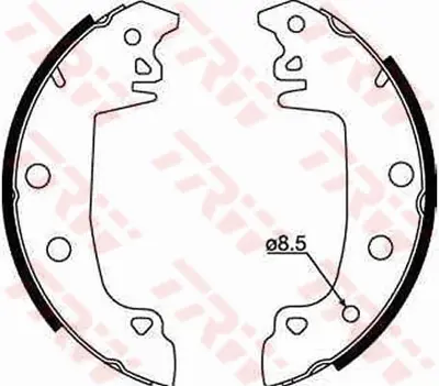 TRW GS8317 Kampana Balata 33 / 305 / C15 / Anadol228×42 4241A4 95625020