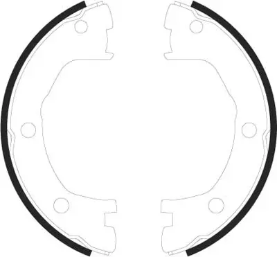 TRW GS8440 Arka Pabuç Balata Daıly Iı 90 172x41 5001860712 99431432