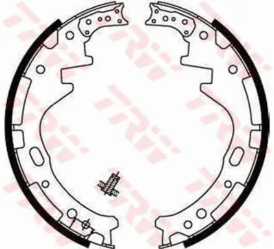 TRW GS8513 Arka Papuç Balata Nıssan Pıck Up 2.4 4x4 85-94 2.5d 4wd 85-88 DD06031G25