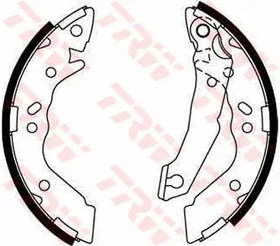 TRW GS8658 Arka Fren Balatası Pabuc Accent 1,3 / 1,3ı 12v / 1,5ı 12v / 1,5ı 16v 94 00 5830522A01