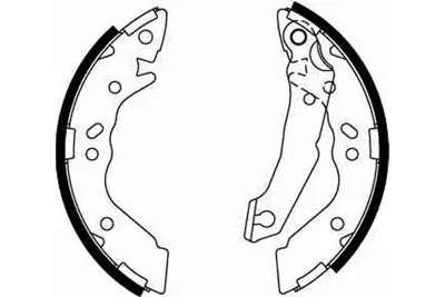 TRW GS8658 Arka Fren Balatası Pabuc Accent 1,3 / 1,3ı 12v / 1,5ı 12v / 1,5ı 16v 94 00 5830522A01