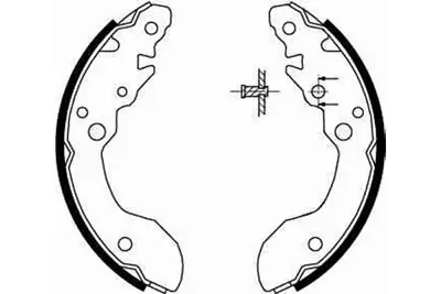 TRW GS8671 Arka Papuç Balata Vıtara 96-99 X90 95-97 5320060880