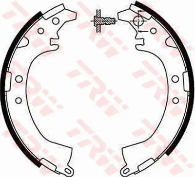 TRW GS8672 Arka Fren Balatası Pabuc Rav 4 I 2,0 16v Rav 4 Iı 1,8 Vvt I / 2,0 Vvt I 4wd 97> 449587401 449587401000
