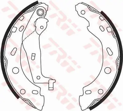 TRW GS8685 Arka Papuç Balata Smart Cabrıo 0.6-0.7 00-04 Fortwo 1.0t 07 