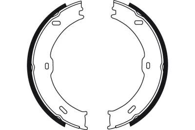 TRW GS8758 Arka El Fren Balatası Mercedes-Benz Sprınter 3-5-T-4-6-T-5-T 2E0609537 2E0698525 A9064200320