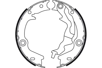 TRW GS8781 Arka Fren Balatası Pabuc Accent Iıı Accent Sedan Rıo 1,4 Gl / 1,5 Crdı / 1,6 Gls 05> 583501GA00