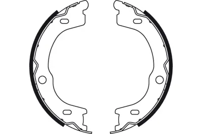 TRW GS8784 Arka Fren Balatası Pabuc Sorento 2,5 Crdı / 3,3 V6 02> 583503ED01