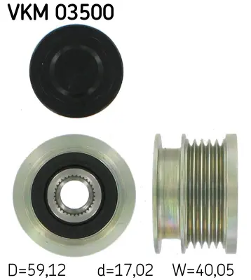 SKF VKM 03500 Rulman Vkm 03500 55560294