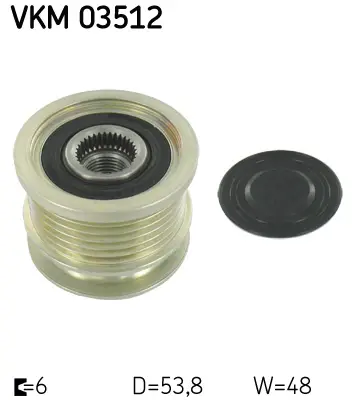 SKF VKM 03512 Rulman Vkm 03512 55565443