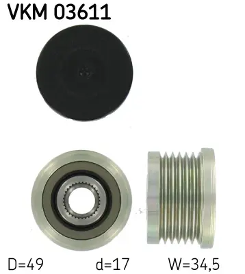 SKF VKM 03611 Rulman Vkm 03611 