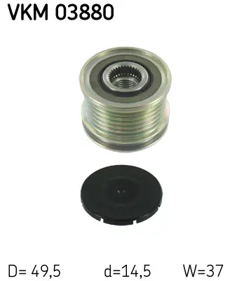 SKF VKM 03880 Rulman Vkm 03880 12317575518
